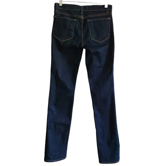 J BRAND The Cigarette Leg Ink Dark Wash Stretch Denim Jeans‎ Women's 27 TALL - Picture 3 of 14